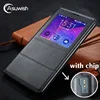 Asuwish Flip Cover Leather Case For Samsung Galaxy Note 4 Note4 N910 N910F N910H Phone Case Cover Smart View With Original Chip ► Photo 1/6
