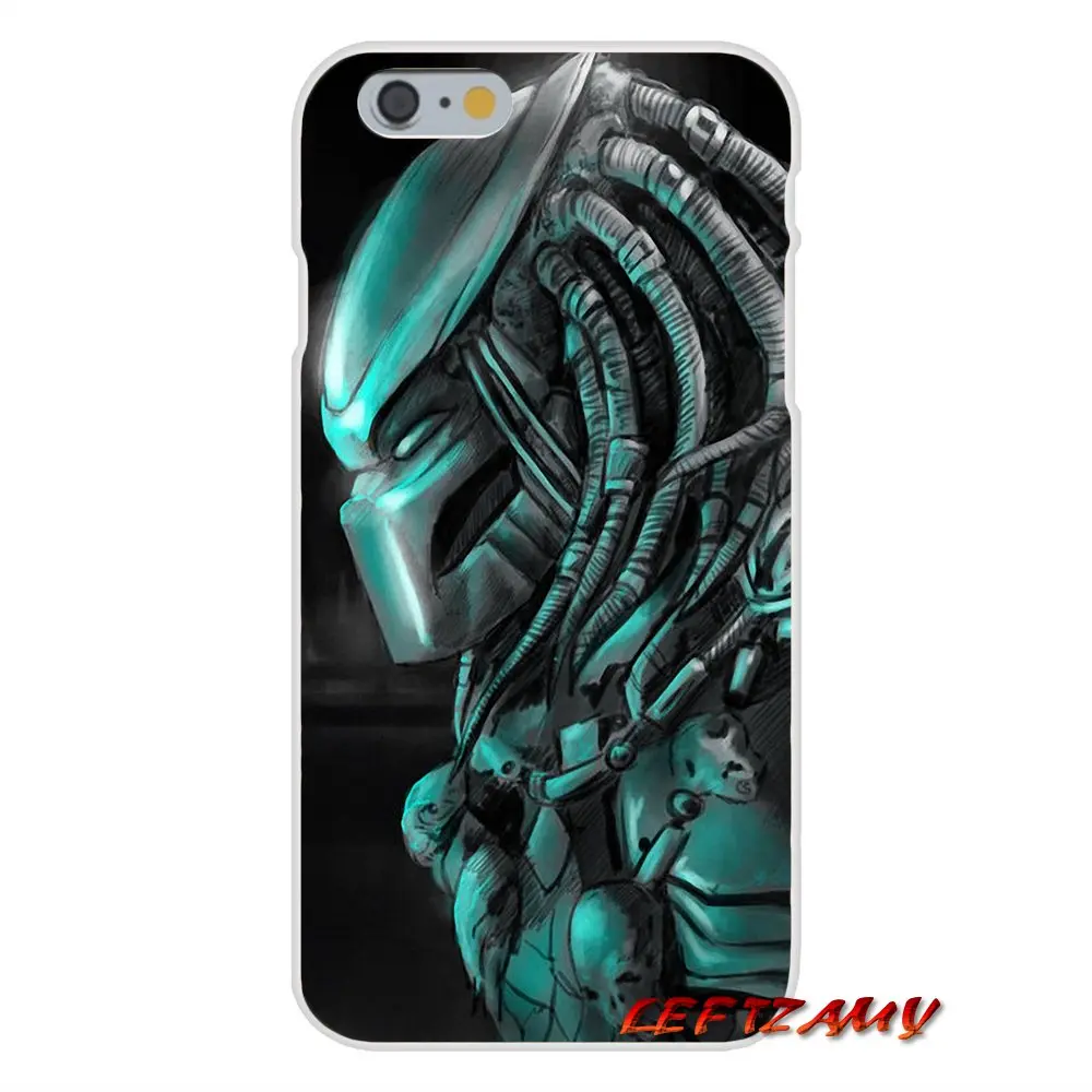 Роскошный Гибридный Силиконовый чехол Alien vs Predator для Samsung Galaxy S4 S5 MINI S6 S7 edge S8 S9 S10 Plus
