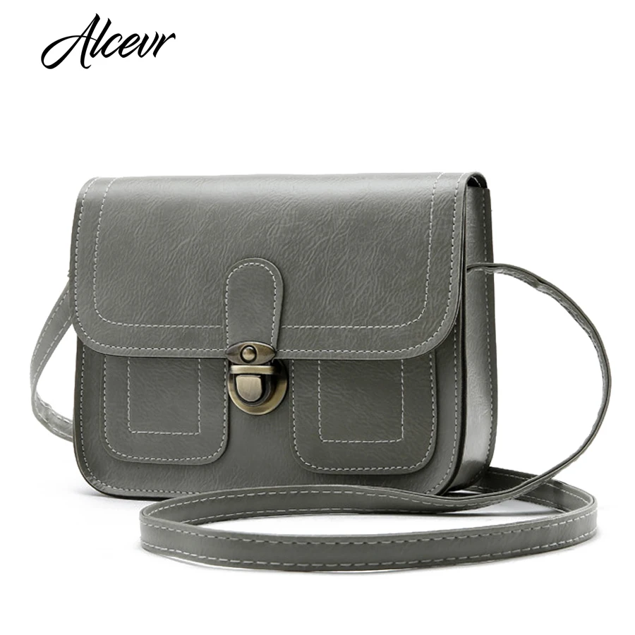 

ALCEVR NEW casual small PU leather flap handbags high quality ladies party purse clutches women crossbody shoulder evening bags