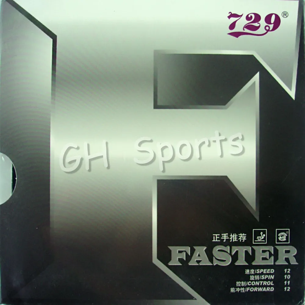 Ritc 729 Friendship Faster F For Forehand Black Pipsin Table Tennis