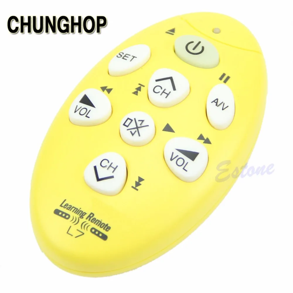 

CHUNGHOP TV Remote Control Universal Mini Brand DC 3V New Learning Remote Control RM-L7 Universal