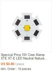 5 Канал 21 Светодиодов Cree XPE XTE XPG2+ Semileds UV УФ привело 395NM 415NM+ Epileds 660NM Led Коралл Растет привело Moudle Излучатель Лампы Свет Для Морских XR30W Pro Аквариум Led свет