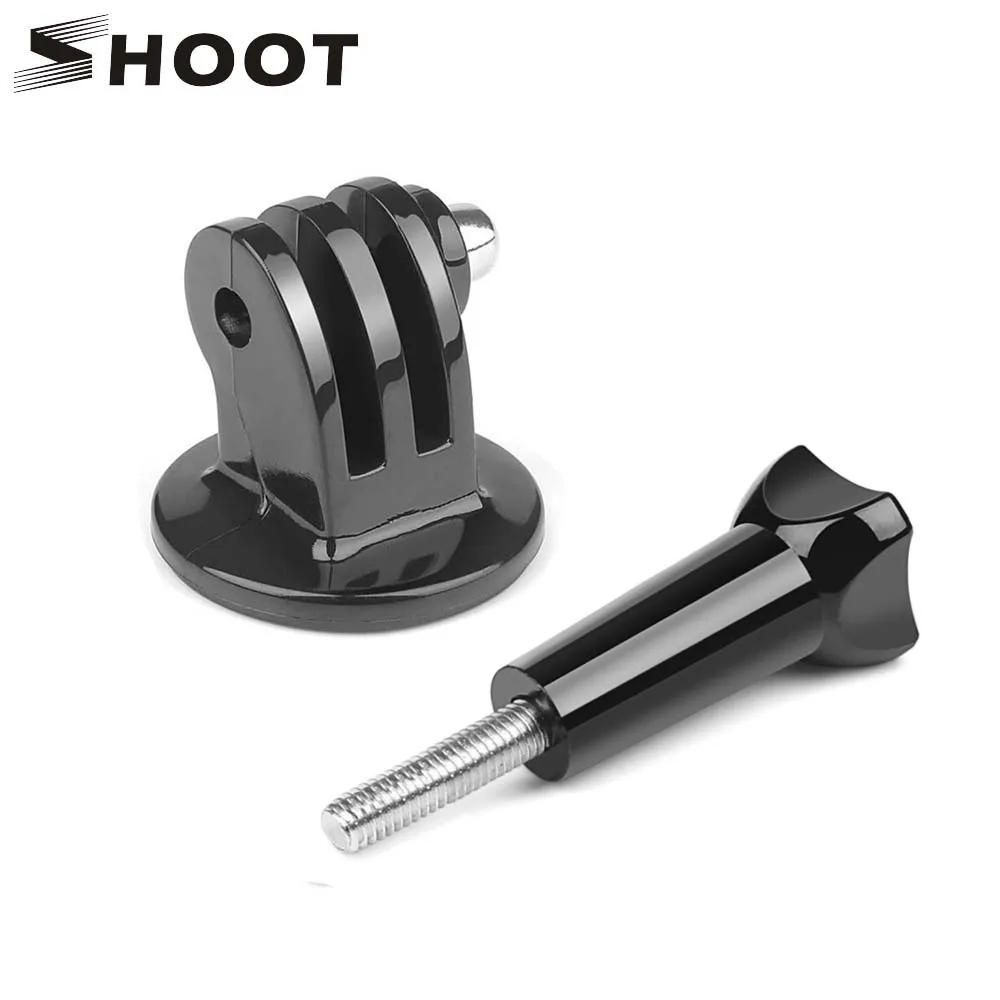 Монтажный болт для камеры SHOOT с адаптером штатива крепление GoPro Hero 8 7 5 4 Black Xiaomi Yi 4K