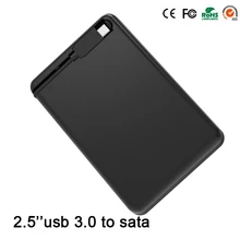 hot sell black portable tool free CLE USB 3.0 External Hard Driver Cases 2.5» SATA Adapter DVD HDD Enclosures blueendless