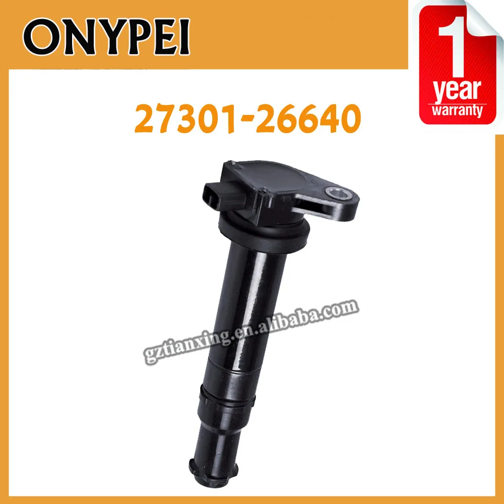 High Quality 27301 26640 New Ignition Coil For Hyundai 2006 2011 Accent Kia Rio 1.6L L4 27301