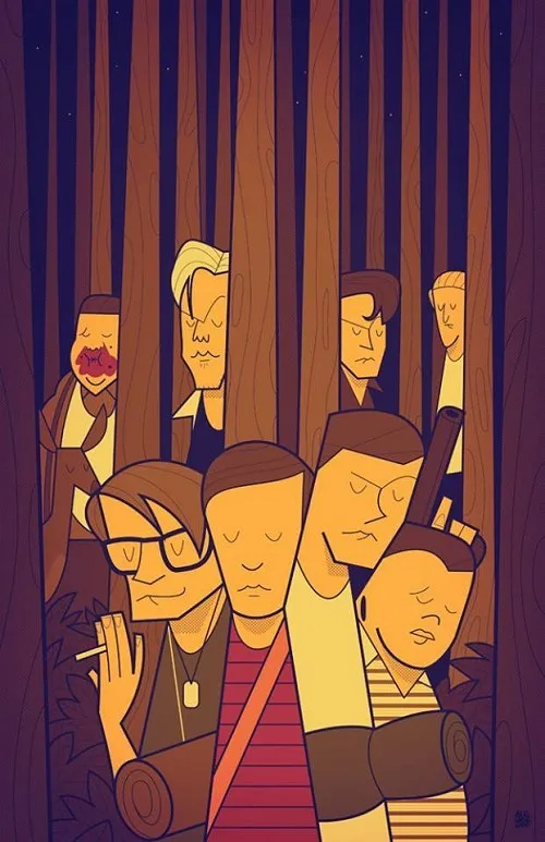 He Body by Ale Giorgini Vintage Movie Retro Decorative Poster DIY Wall Canvas Painting Sticker Home Bar Posters Decor Gift | Дом и сад
