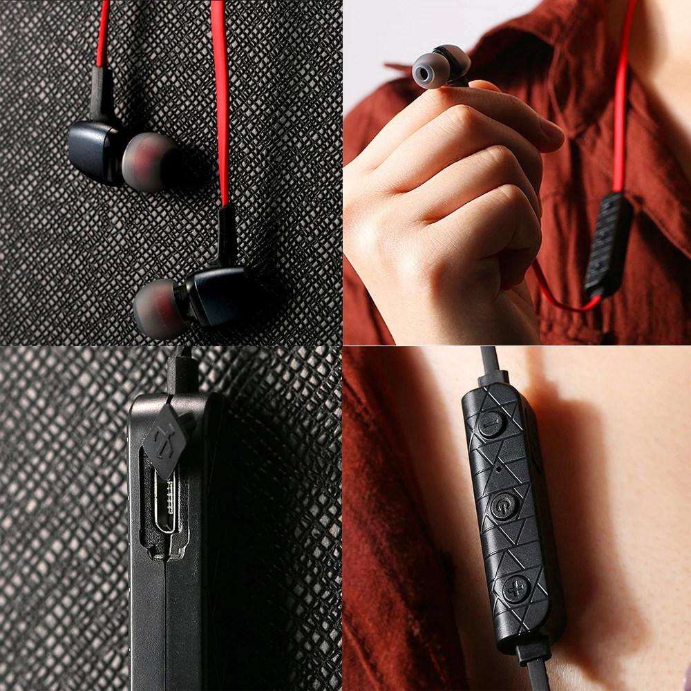 CHYI Bluetooth Earphone Wireless Earbuds Sport Earphone Magnet Headset Stereo Earbuds Mic Bleutooth Earphone For Phones Music 