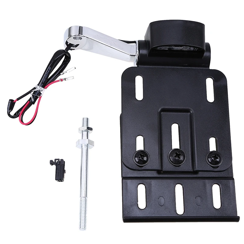 

Telescopic Folding Led Light Side Mount License Plate For Harley 2004Up Sportster Xl 883 1200 48 Models