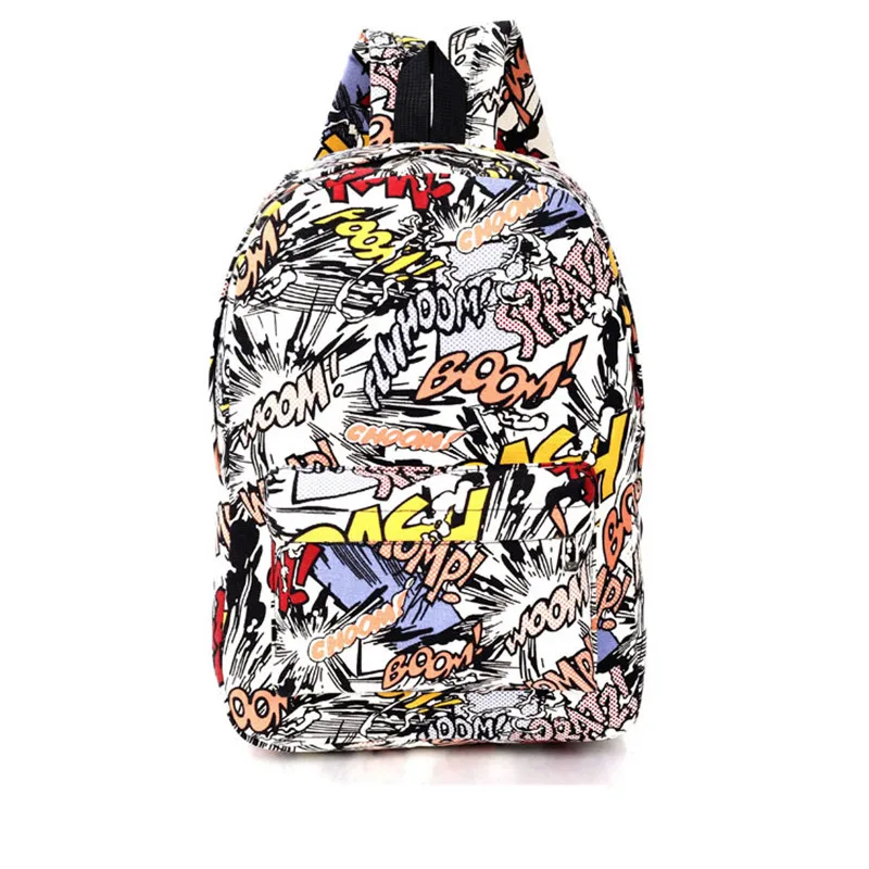 

Free shippingbackpack for Teenage Girls Children Waterproof Schoolbag female backpack Doodle bag mochila
