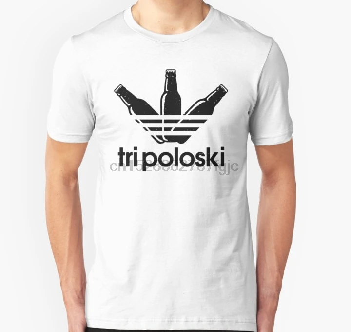 

Men Short sleeve tshirt TRI POLOSKI! Unisex T Shirt Women t-shirt