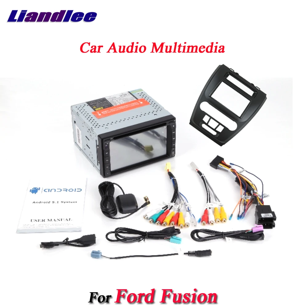 Top Liandlee Car Android System For Ford Fusion 2009~2012 Radio CD DVD Player BT Wifi GPS Navi MAP Navigation HD Screen Multimedia 5