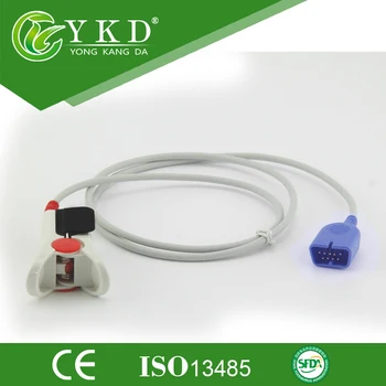 

NIHON KOHDEN DB9 Pin Spo2 Probe,NIHON KOHDEN Short Reusable Adult Finger Clip Spo2 Sensor
