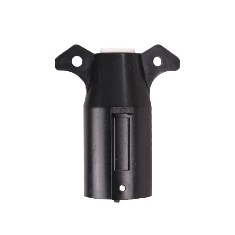 

12V Car-styling 7 PIN Trailer Plug American 7 Way Blade Round Connector Trailer Socket Adapter for Vehicle Auto Motorcycle Yacht