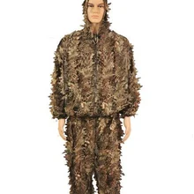 Много видов змей питоновый узор Камуфляжный лазер Резка быстро сухой охотничья одежда ghillie костюм подходит для лета осени