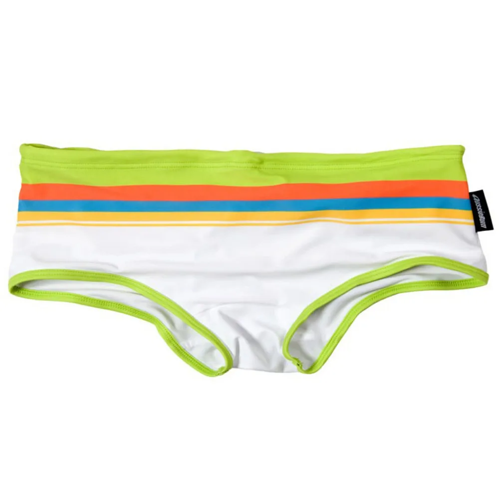 2019 men's fashion rainbow boxer shorts casual beach shorts men breathable sexy briefs hombre quick-drying 40J11 (5)