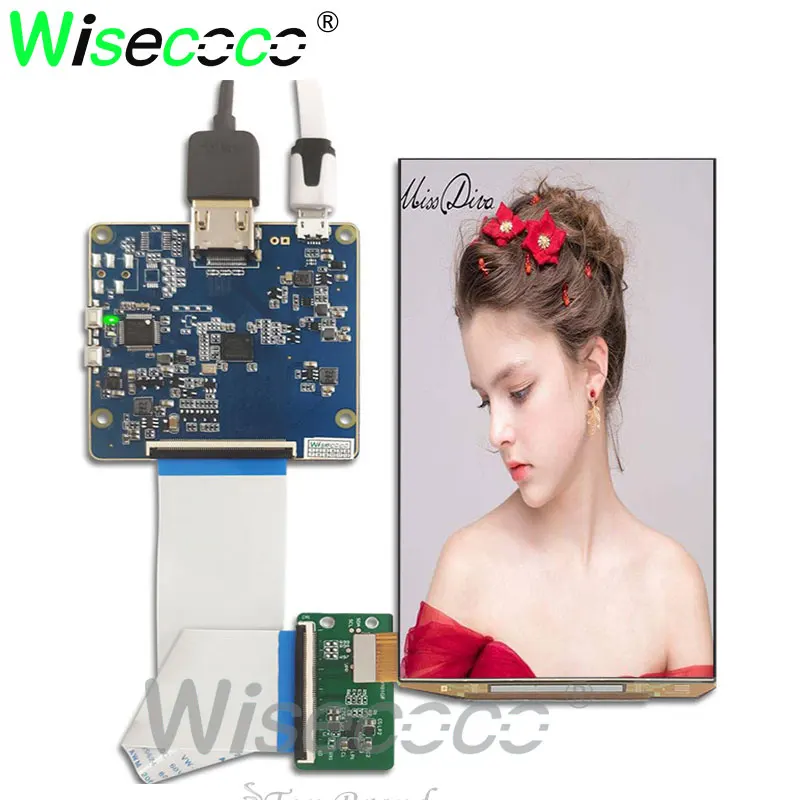 

5.5 inch oled LCD screen 1080x1920 display with HDMI to MIPI controller board diy Projector Parts