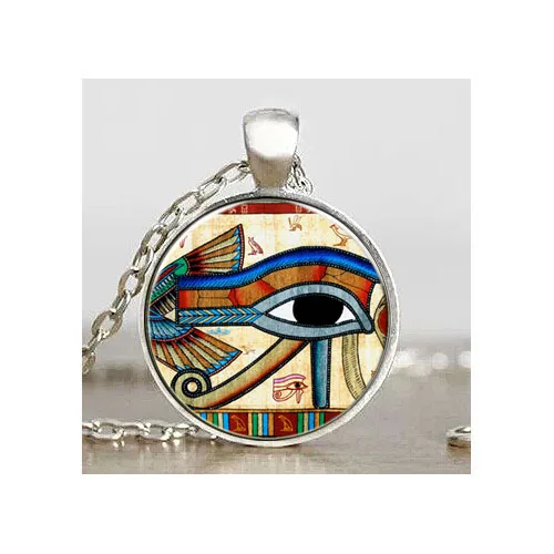 Ожерелье с подвеской в виде черного глаза хора 1 шт./лот|gifts for elderly men|gift bags jewelryjewelry