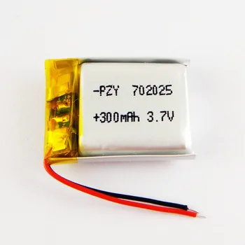 

702025 Brown polymer lithium battery point reading pen lighter 3.7V of built-in rechargeable batteries 300mAh Rechargeable Li-io