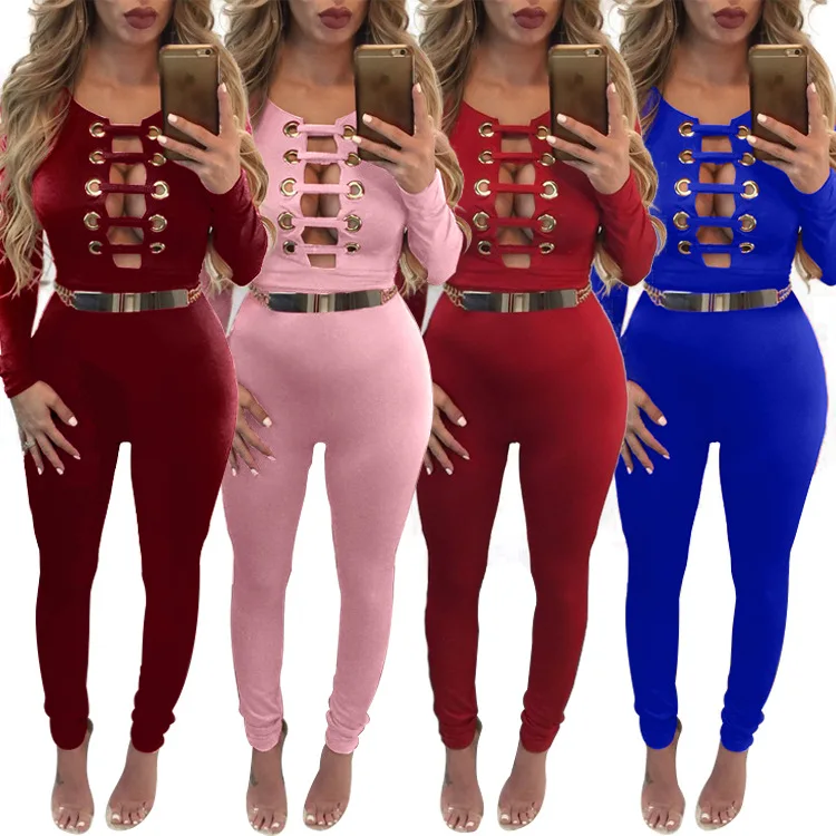 Облегающий Комбинезон Женский Купить