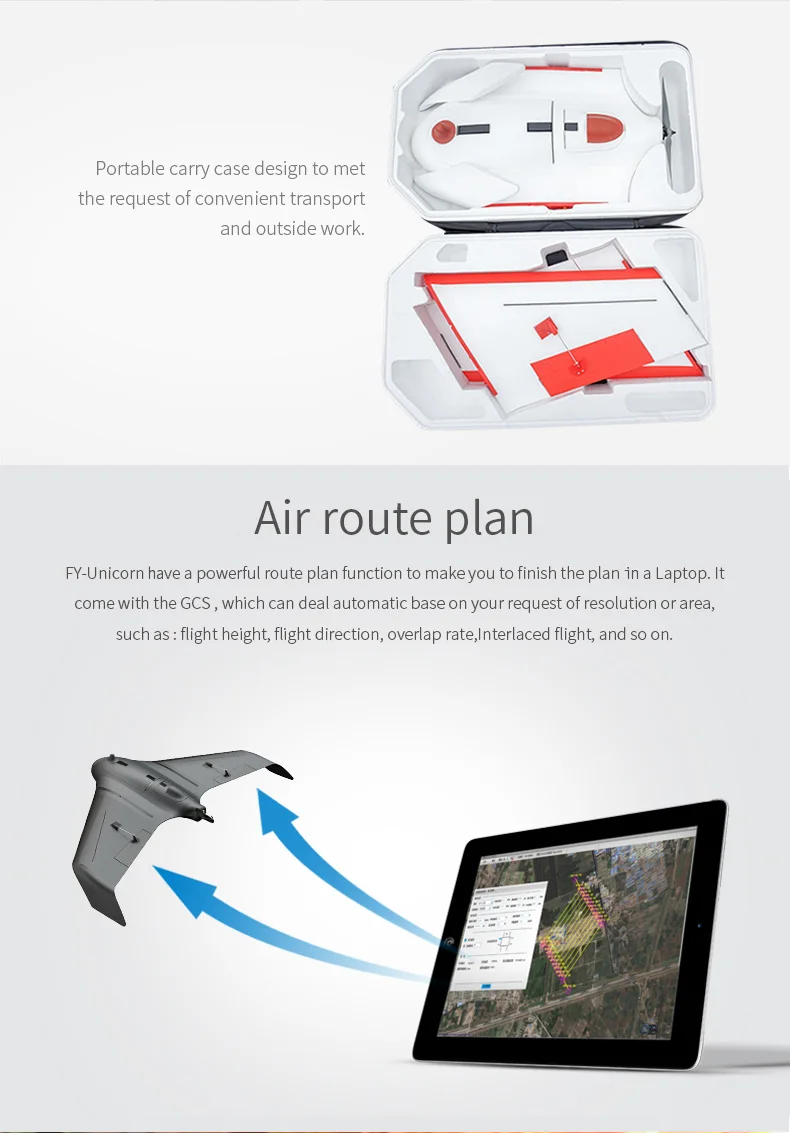 New Unicorn UAV drone professional plane aerial survey-mapping-architecture-wildlife-environment-4
