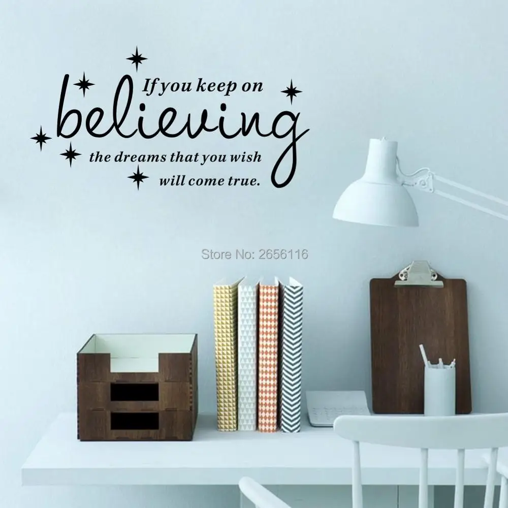 Compare Prices On Dream Rooms Furniture Online Shoppingbuy Low - If You Keep On Believing The Dreams Quote Vinyl Wall Stickers Decals Forliving Room Decor compare prices on dream rooms furniture online shoppingbuy low - if you keep on believing the dreams quote vinyl wall stickers decals forliving room decor