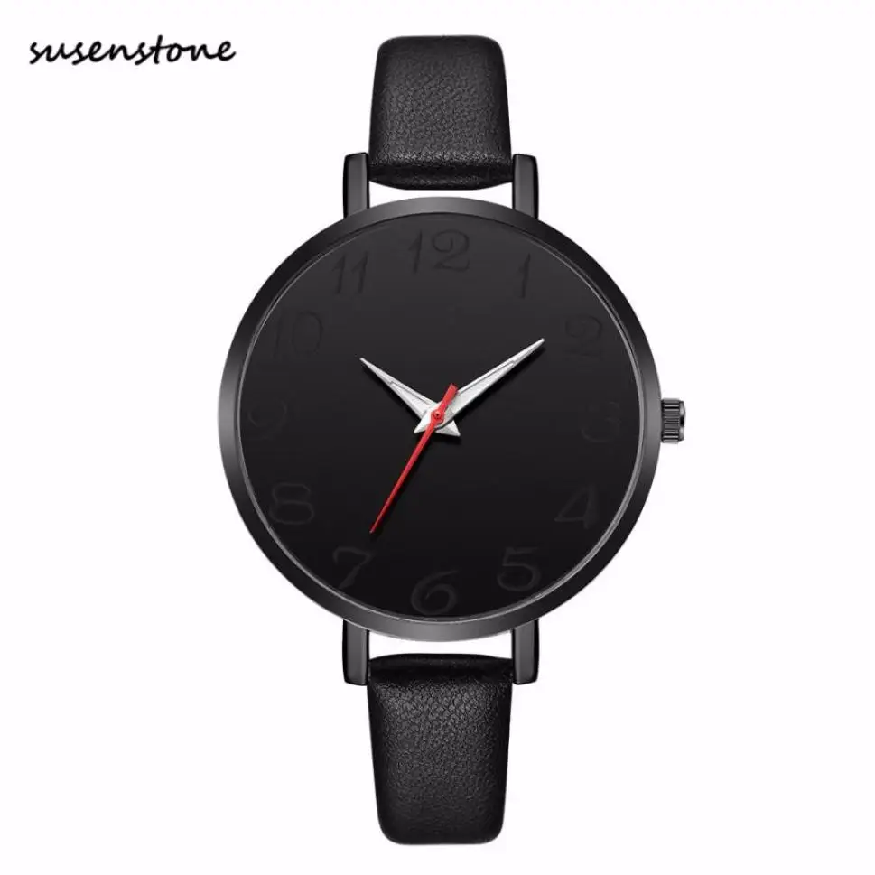 

Susenstone 2018 HOT Business Watches Fashion Luxury Men Watch Leather Analog Dial Quartz Sport Wrist Watch erkek kol saati 30