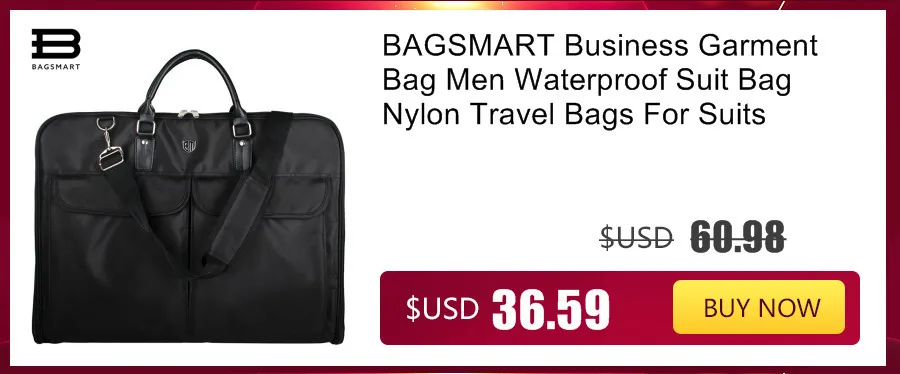 Чехол для ноутбука BAGSMART 13-14 дюймов ноутбук и органайзер для электроники портфель планшет Альбом работ папка