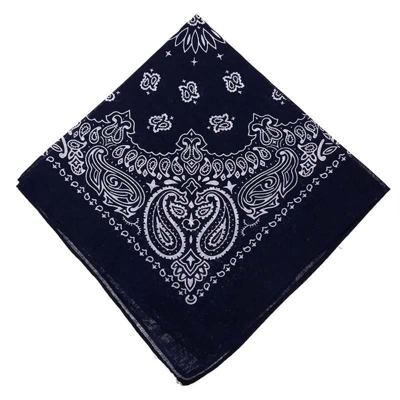 Outdoor Cool Activities Riding Collar Cute Women Print Bandana Scarf Square Head Scarf Female Motorcycle Headwear