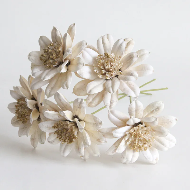 Supply dried flowers simulation flowers dried husk of dried flowers home accessories simulation chrysanthemum