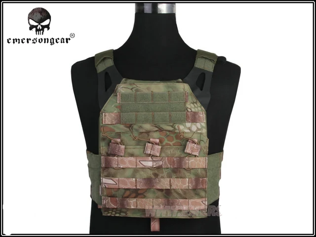 EMERSON Tactical JPC MOLLE Vest Airsoft Paintball protect Plate Carrier Combat 