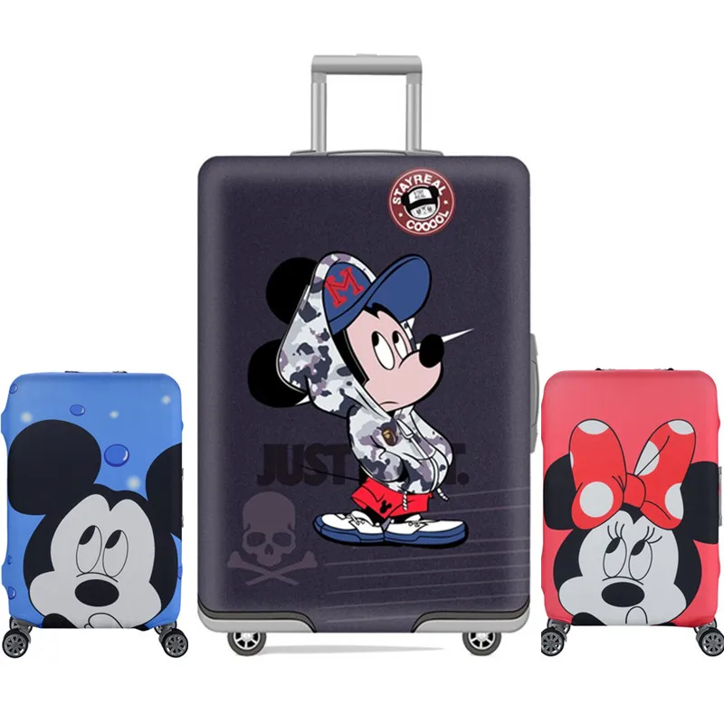 

LHLYSGS Brand Elastic Luggage Protective Cover Apply 19-32 Inch Suitcase Dust Cover Travel Accessories Luggage Cover Cases