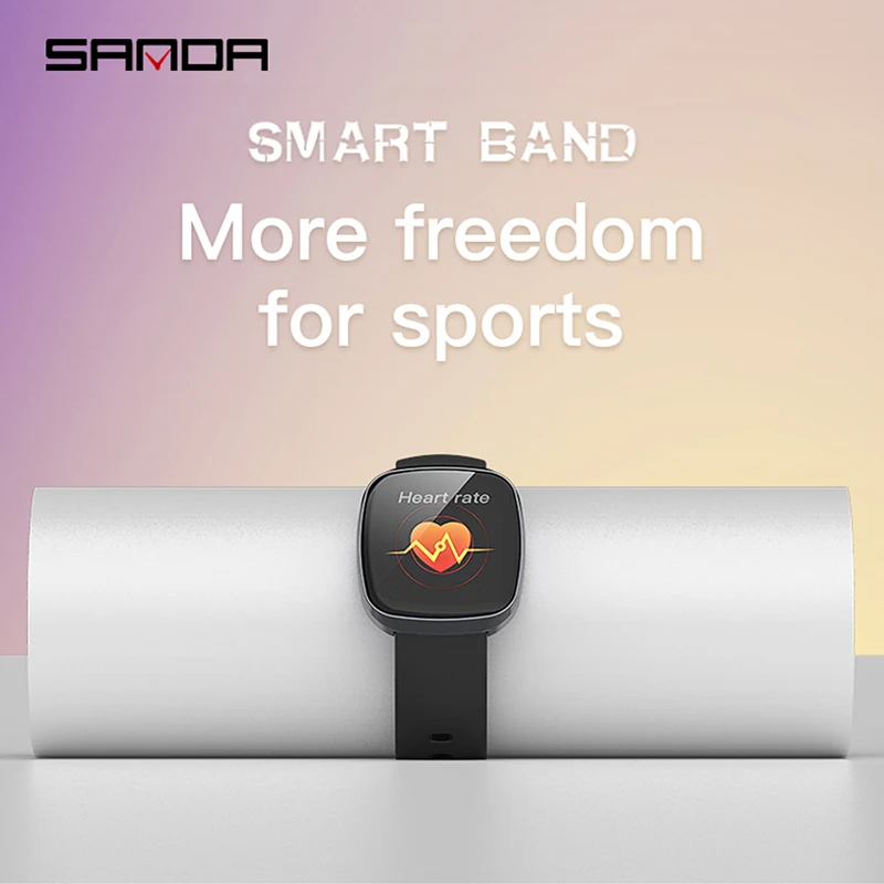 SANDA GT103 Fashion Men Smart Blood Pressure Sport Wristwatch Heart Rate Monitor Watch IP67 Waterproof Digital Clock Wristwatch SANDA GT103 Fashion Men Smart Blood Pressure Sport Wristwatch Heart Rate Monitor Watch IP67 Waterproof Digital Clock Wristwatch