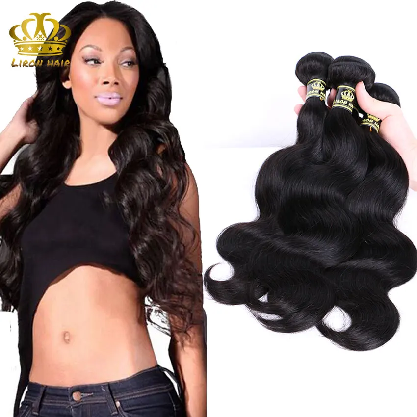 Лучший Перуанский Девы Волос Объемной Волны 4 Связки Лот Человеческих 100 г