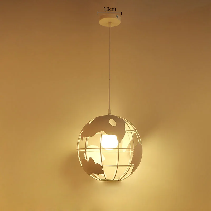 

Modern Pendant Lamps Fixtures globe E27 Lights luminaria pendente LED fixtures hanging lights AC90-260V lampshade Restaurant D24