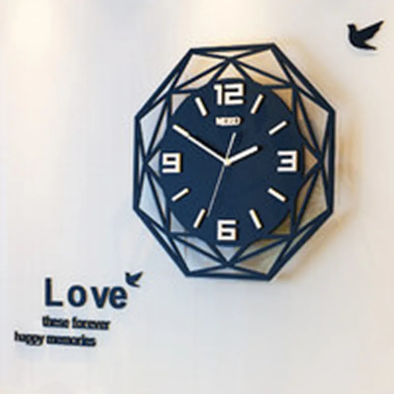 European clock wall clock, living room modern minimalist clock, personalized creative decorative quartz clock European clock wall clock, living room modern minimalist clock, personalized creative decorative quartz clock