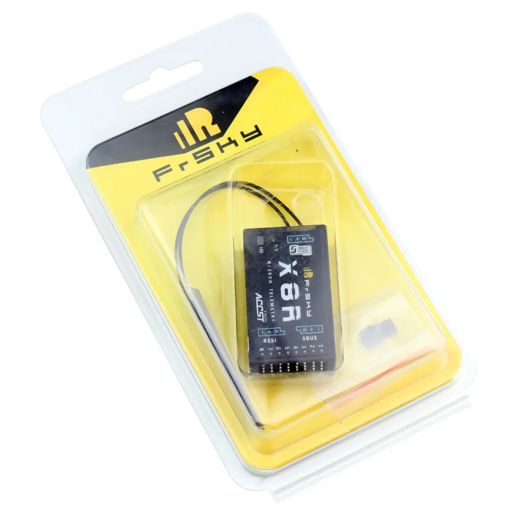 FrSky 2 4G S. Port 8/16ch телеметрический приемник X8R для Taranis X9D PCB антенны Бесплатная