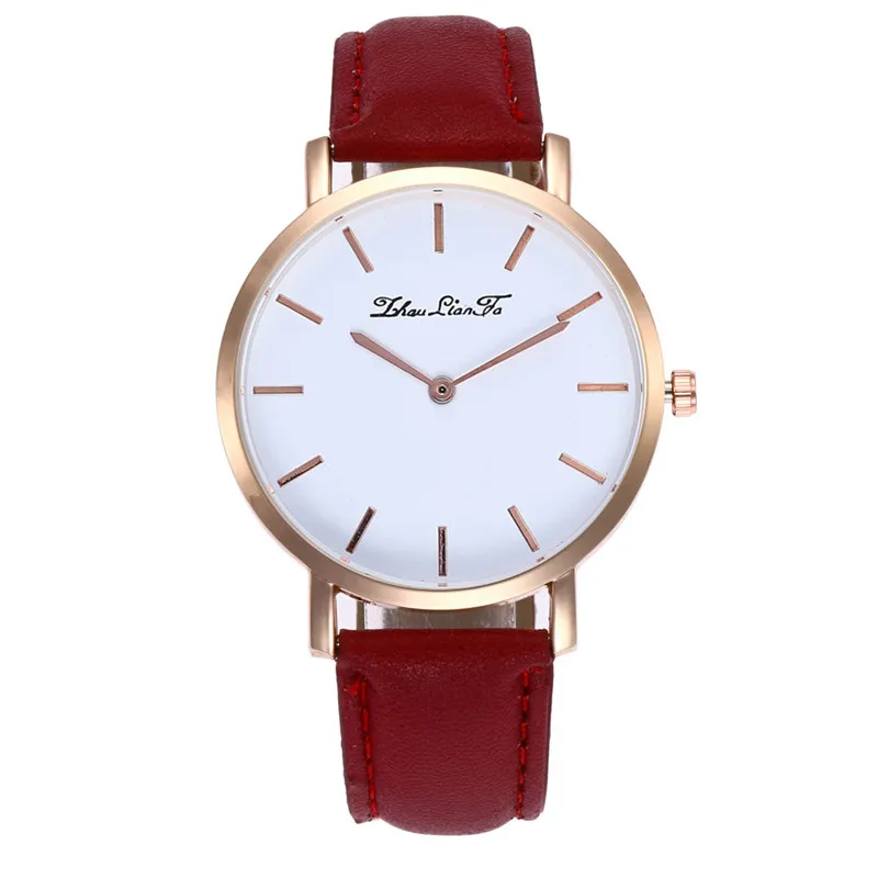 FUNIQUE 2018 Couple Dress Watch Female Quartzwatch Montre Femme Round