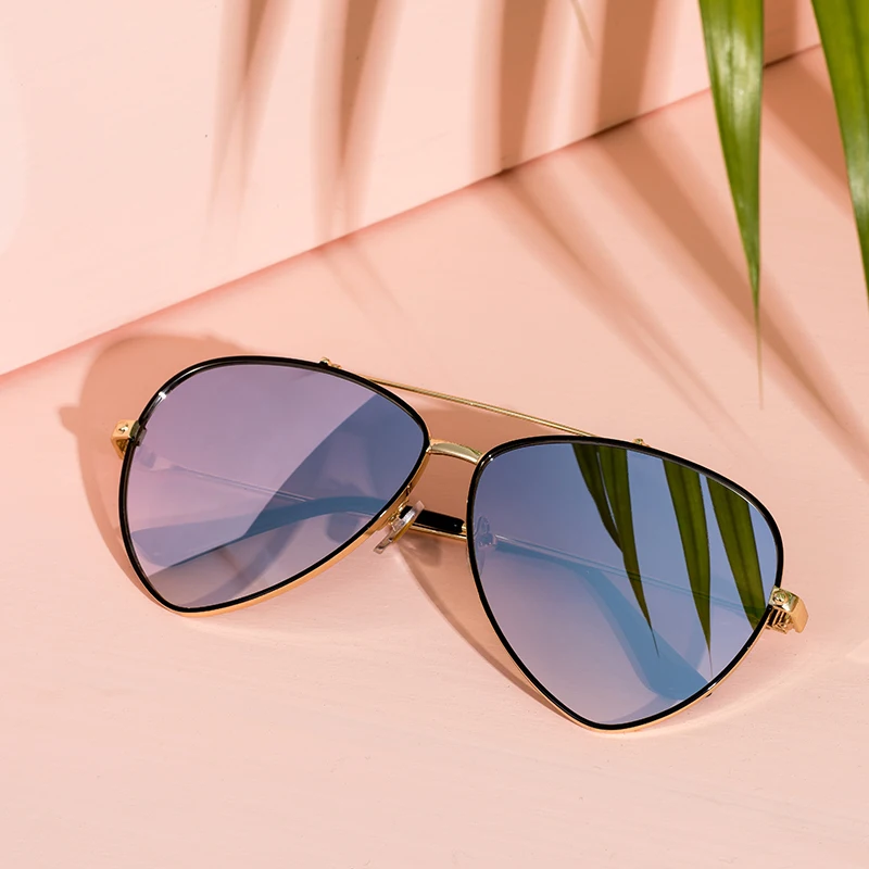 

INMAN 2019 New Arrival Crystal Retro Design Unique Sexy Shape Women Lady UV Proof Sunglasses
