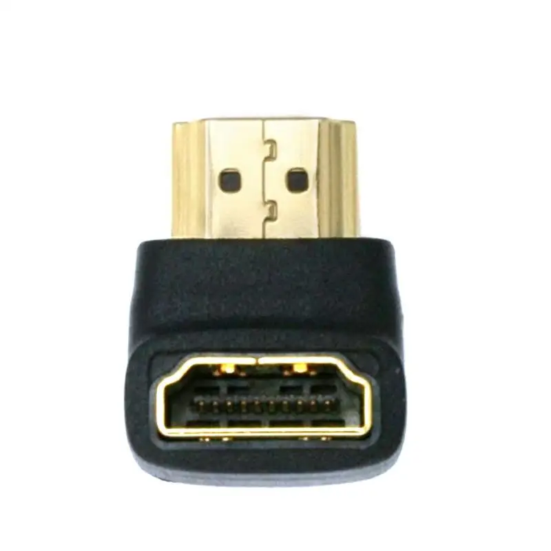 Мини адаптер Besegad с разъемом HDMI Папа Микро гнездо 90 градусов прямоугольный usb