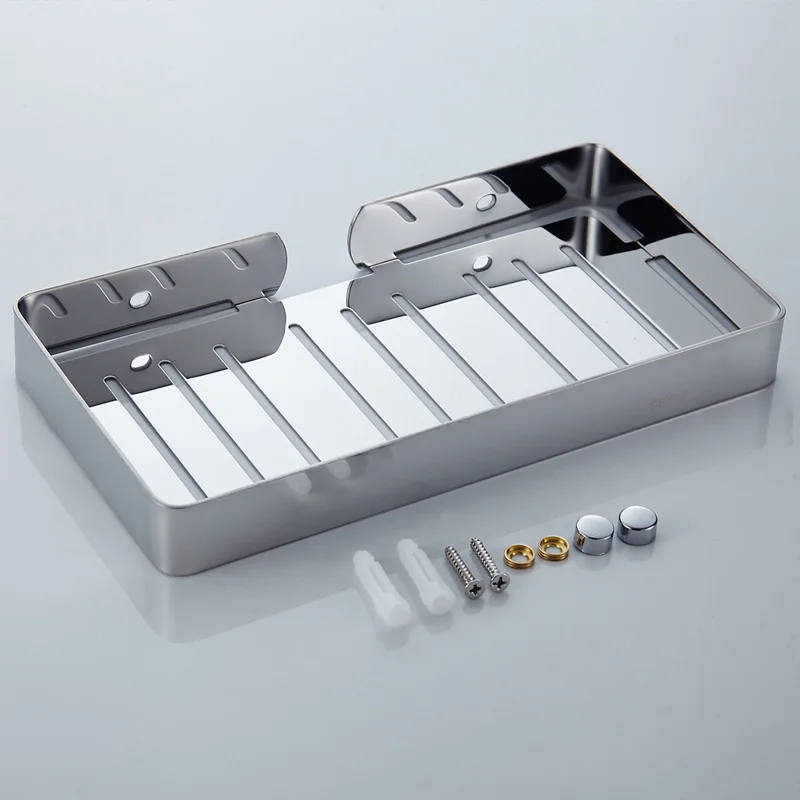 IWJOO Bathroom Square Lengthened Soap Rock Wall Mount Toilet Stainless Steel Soap Dish Bath Products Storage Rack IWJOO Bathroom Square Lengthened Soap Rock Wall Mount Toilet Stainless Steel Soap Dish Bath Products Storage Rack