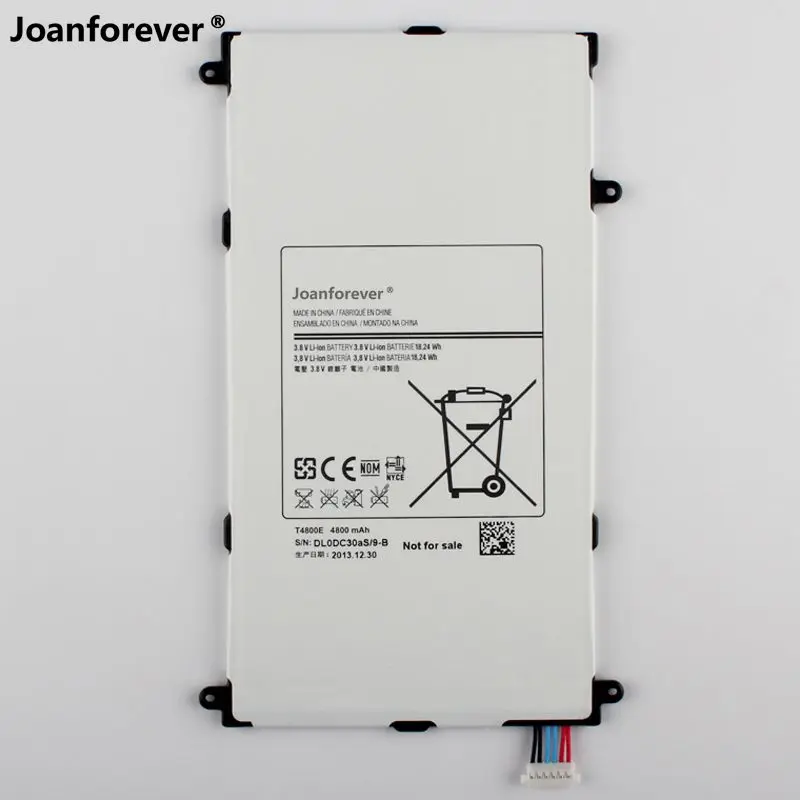 Joanforever Replacement Tablet Battery T4800E For Samsung Galaxy Tab