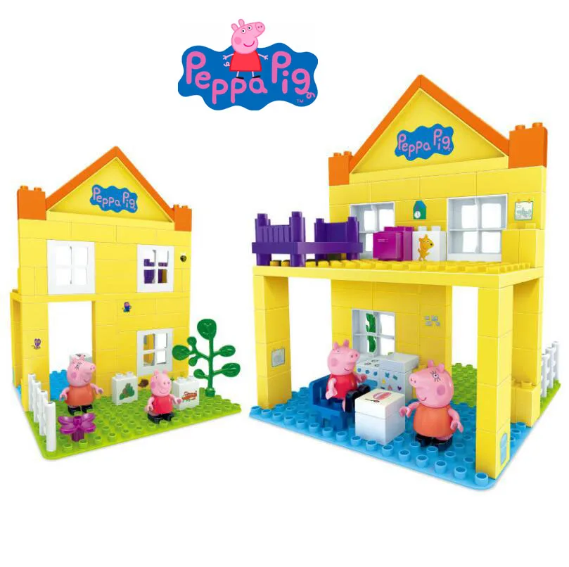 

2019 New Brand New Authentic Peppa Pig Daily Dining Fork Children toy Tableware Cartoon Model Grip Spoon Set Kids Birthday Gift