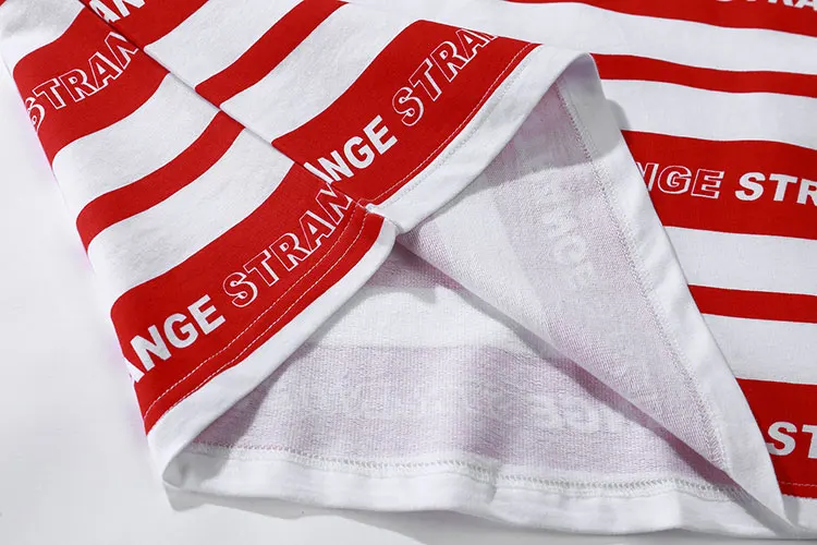 Striped Full Letter TShirts 11