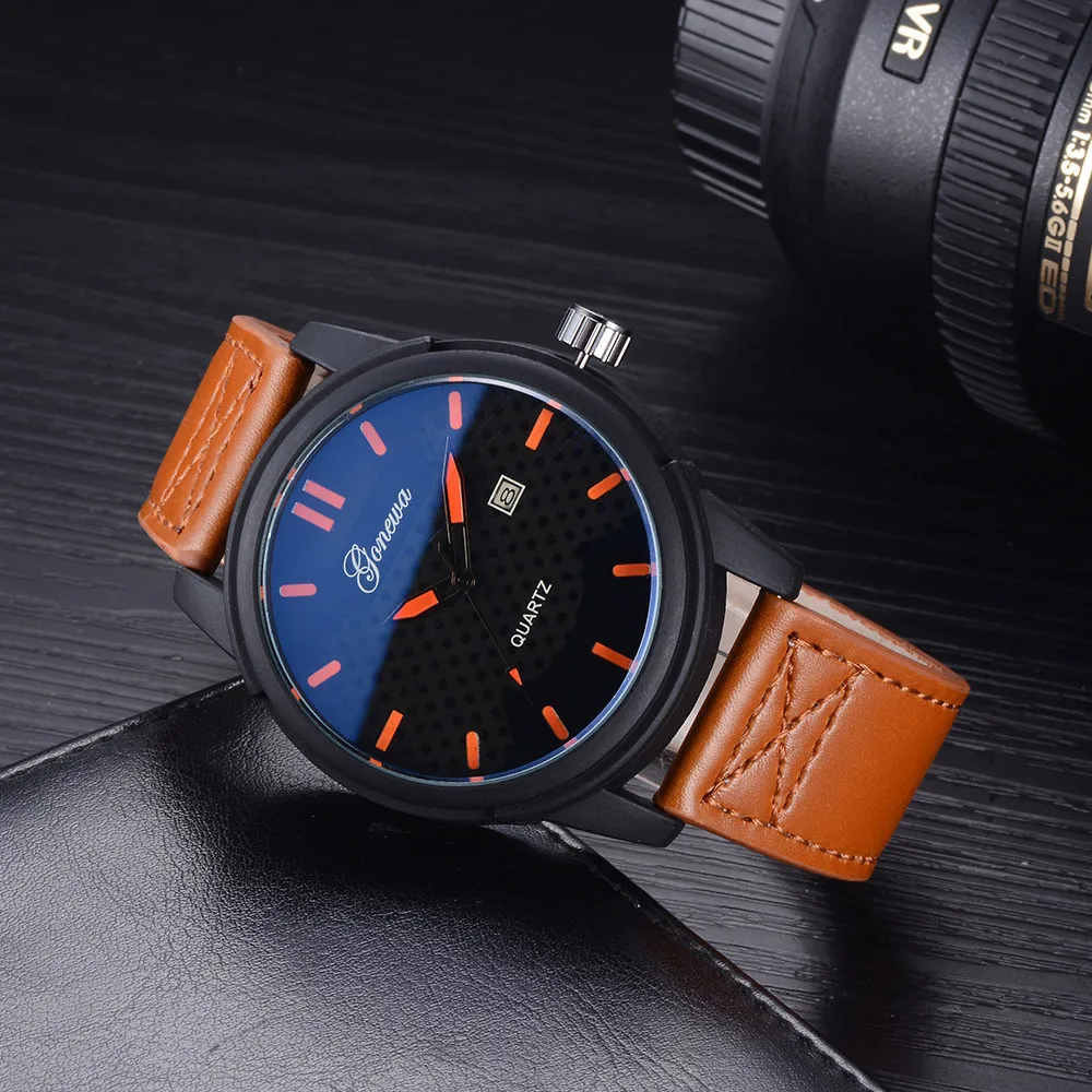 

men watch 2019 New Quartz Automatic Date Dial Mens Watches Top Brand Luxury Watch Clock Men Wrist Watches Sports Caxual Watch