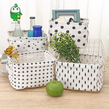 

Simple Desktop Storage Box Office Storage Organizer Sundries Storage Box Cosmetics Basket Makeup Organizer Toys Container Boxes