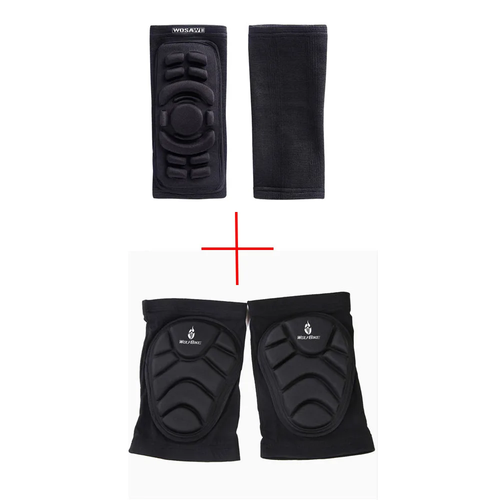 Elbow Knee Braces Pads Guard Protection Support Gear Motor Motorcycle
