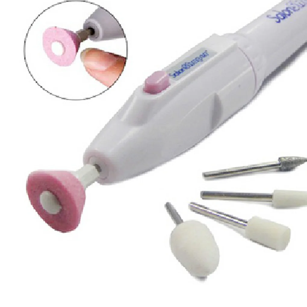 

5 In 1 Manicure Combination Nail Trimming Kit Electric Salon Shaper Pedicure Polish Tool Upscale New Multifunctional Nail Art
