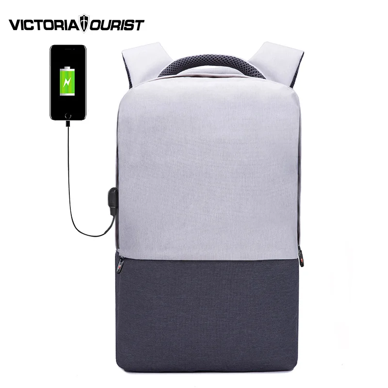 

TINYAT Factory Store Capacity 17 Inch Laptop Bag Man USB Design Backpack Bag Black Backpack women School Bags Mochila Masculina