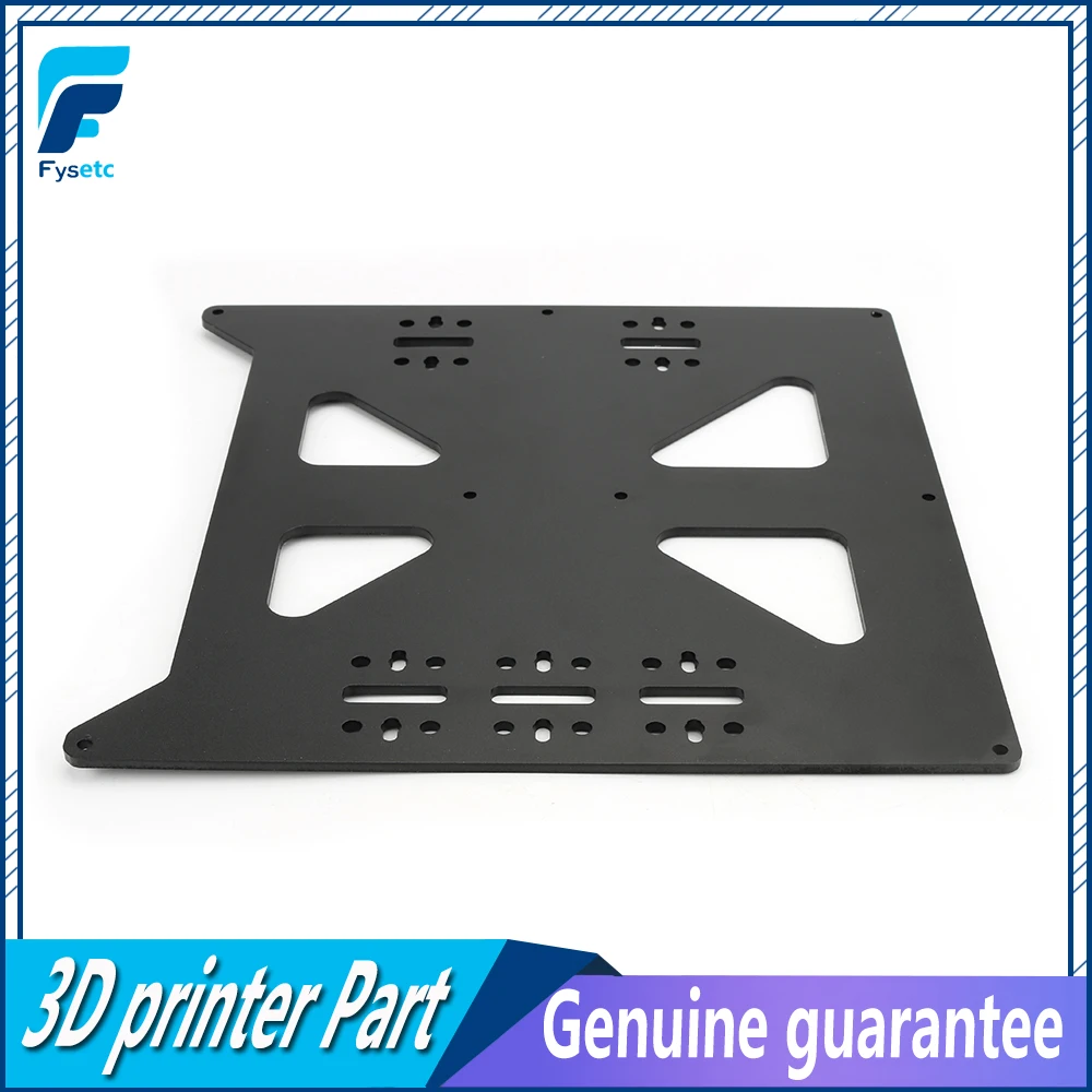 Черная Алюминиевая Y образная каретка анодированная пластина обновления V2 Prusa i3