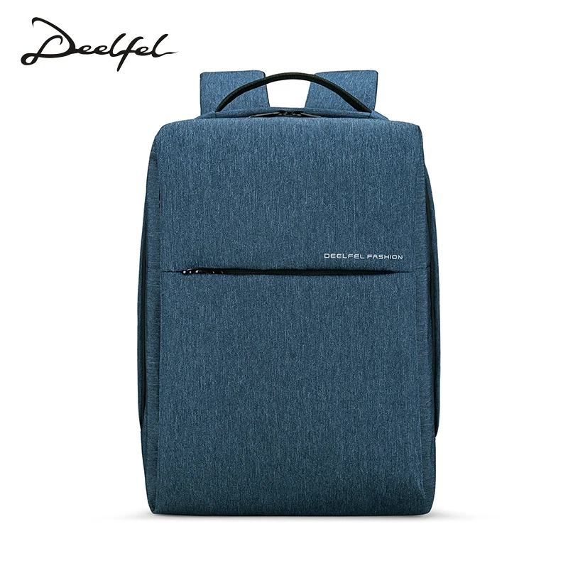 

DEELFEL Backpack for Men 2018 Designer Backpack Anti Thief Men Travel Bags Mochila Hombre Waterproof 15 inch Laptop Backpack USB
